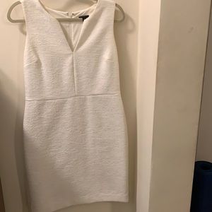 Ann Taylor white work / shift dress